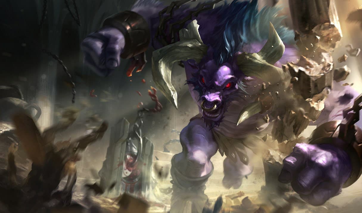 Alistar splash art