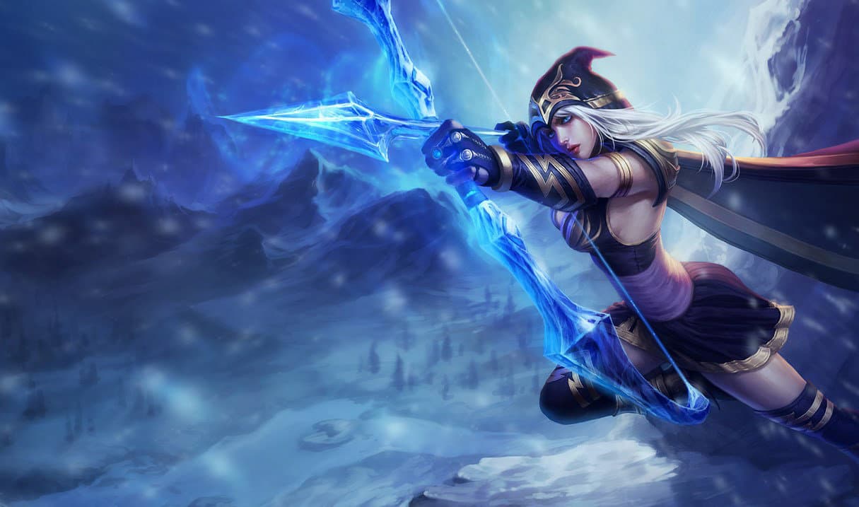 Ashe splash art