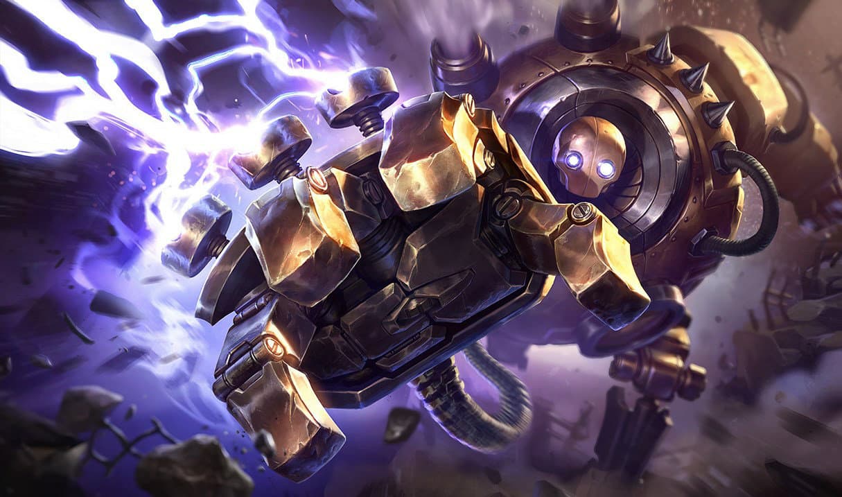 Blitzcrank splash art