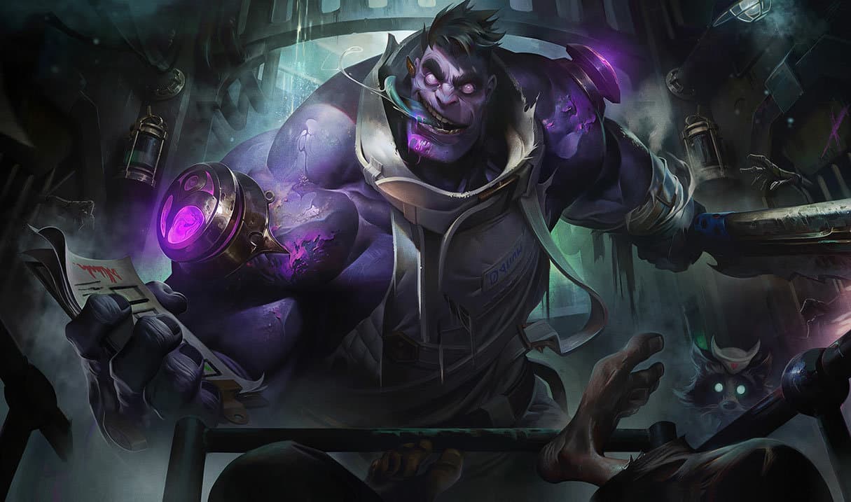 Dr. Mundo splash art