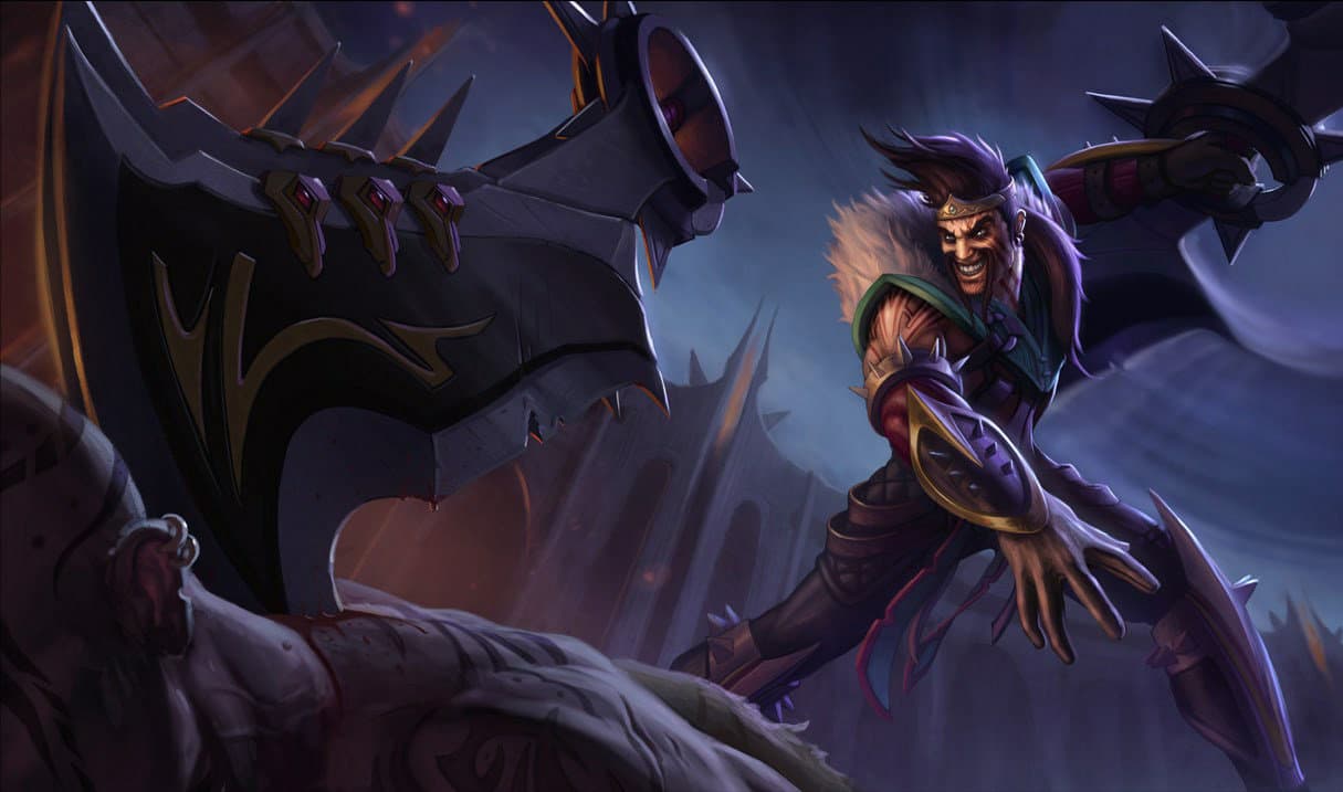 Draven splash art