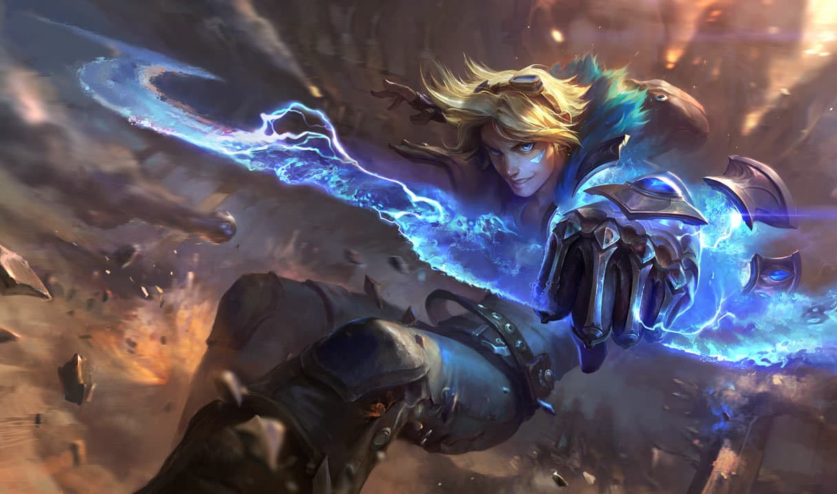 Ezreal splash art