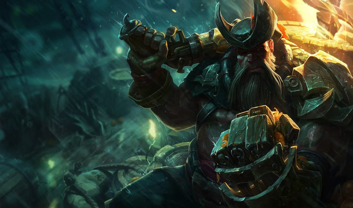 Gangplank splash art