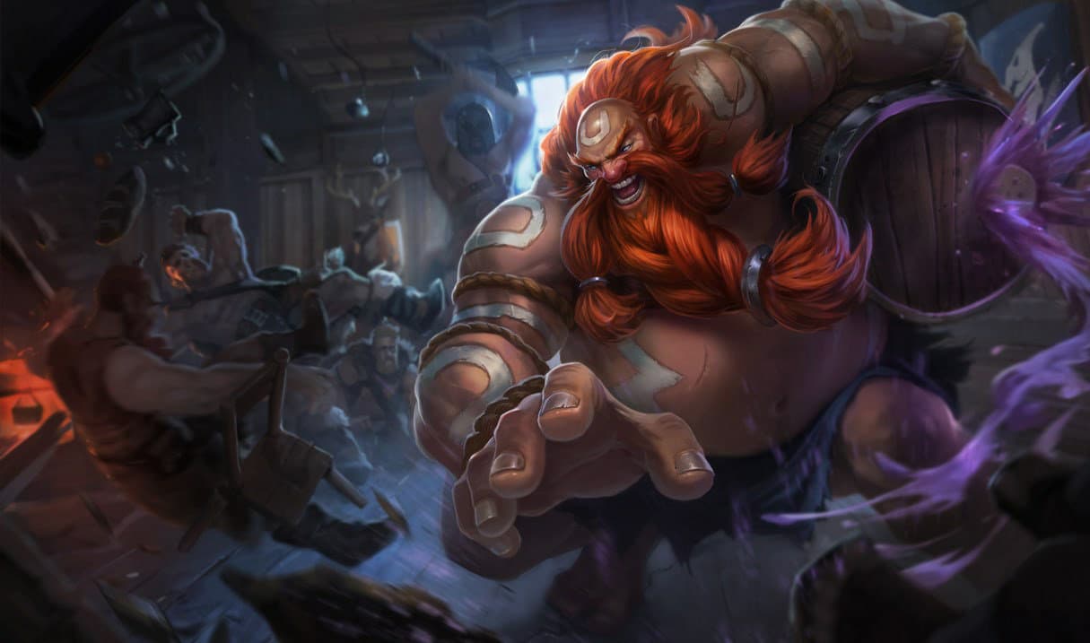 Gragas splash art