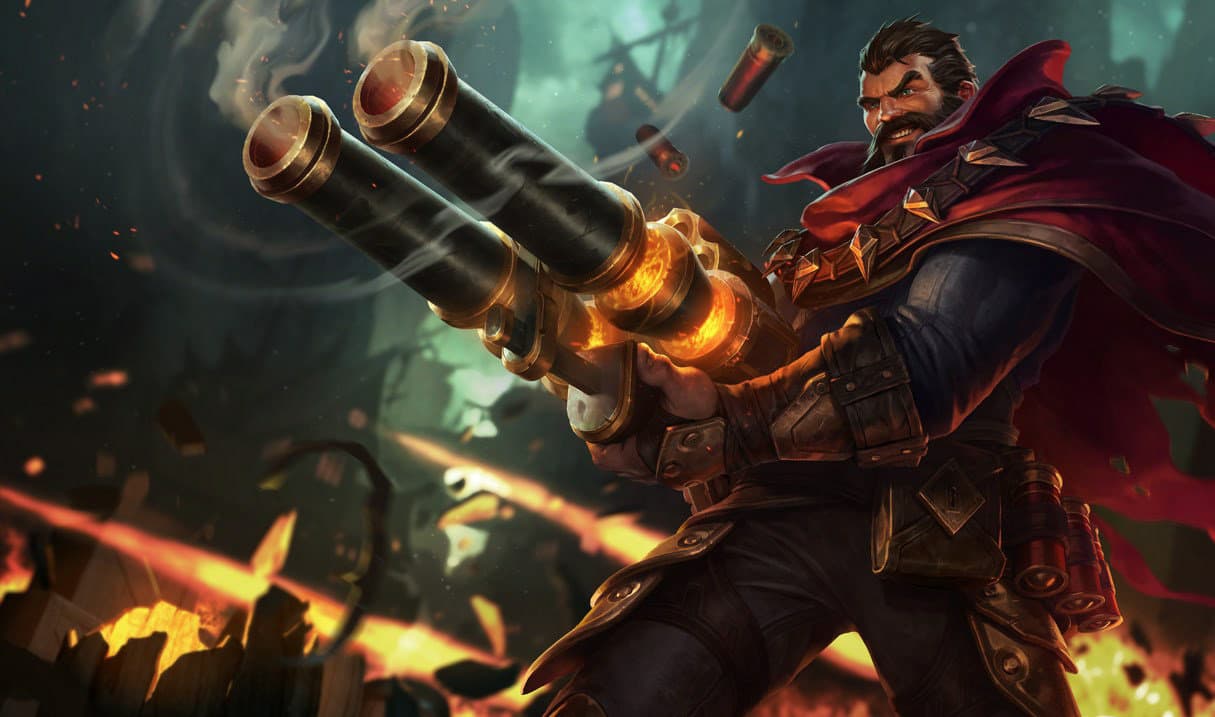 Graves splash art
