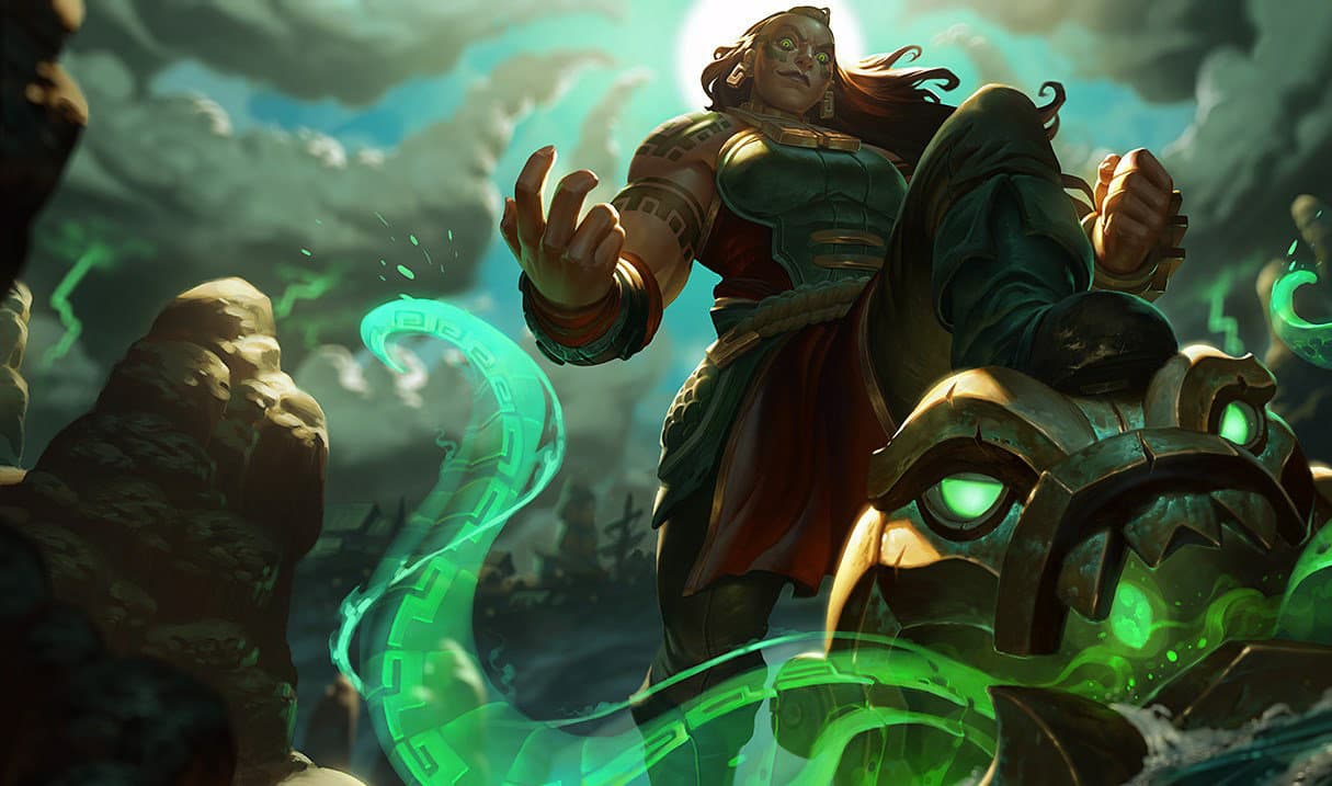 Illaoi splash art