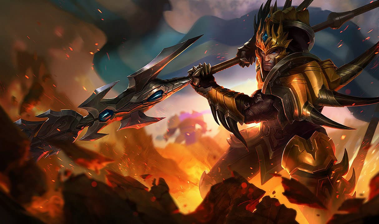 Jarvan IV splash art