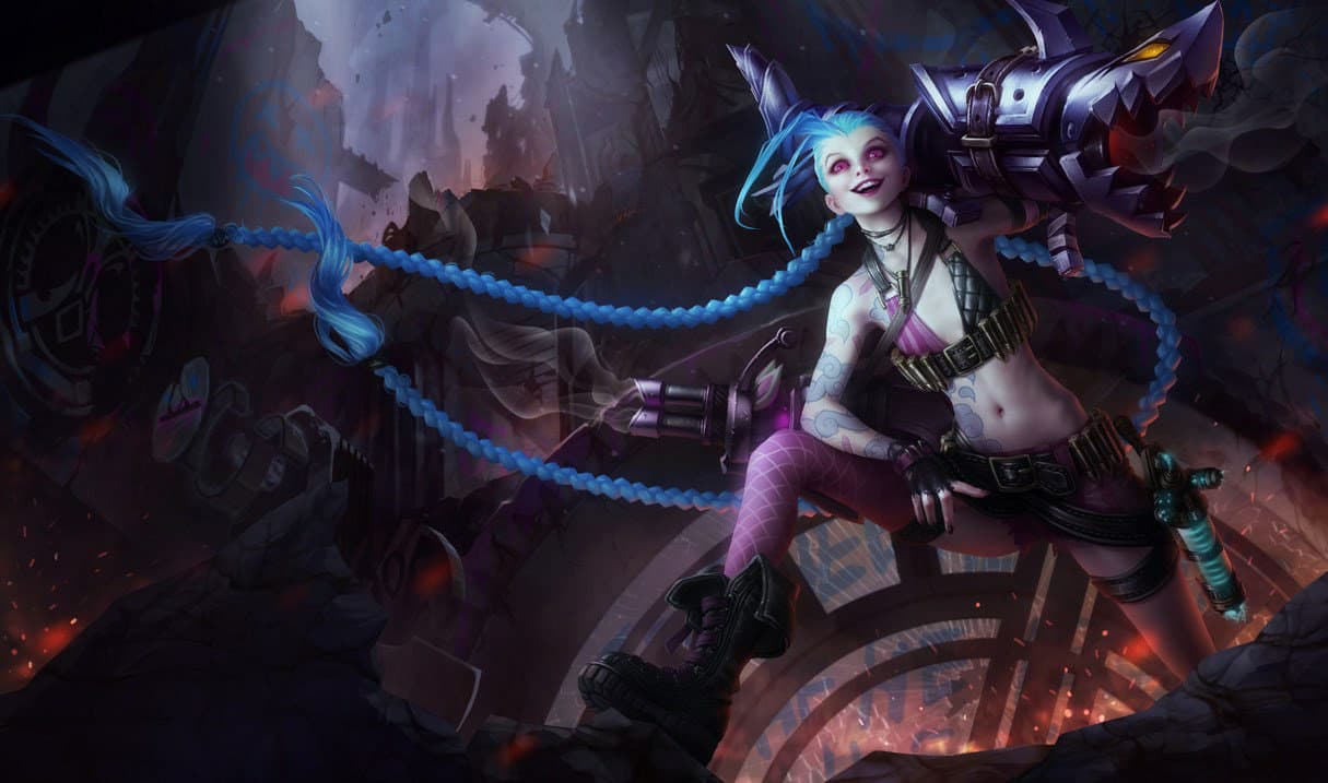 Jinx splash art
