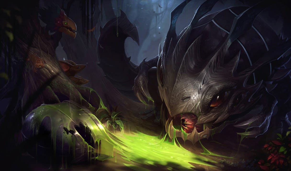 Kog'Maw splash art
