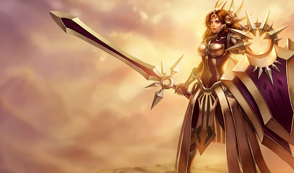 Leona splash art