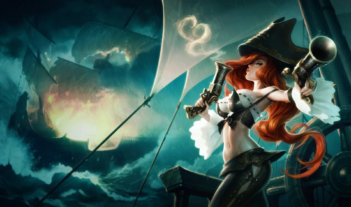 Miss Fortune splash art