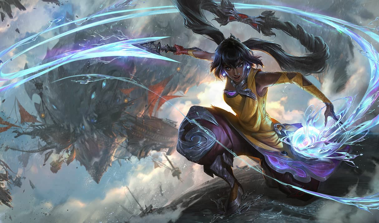 Nilah splash art