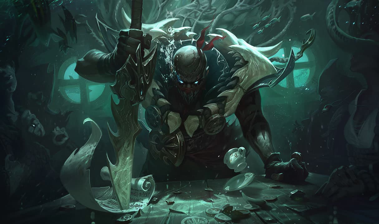 Pyke splash art