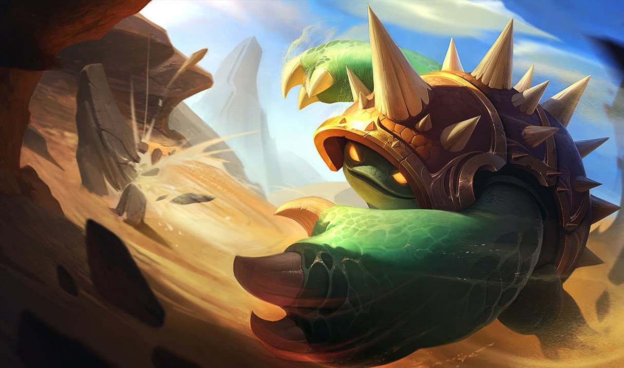 Rammus splash art
