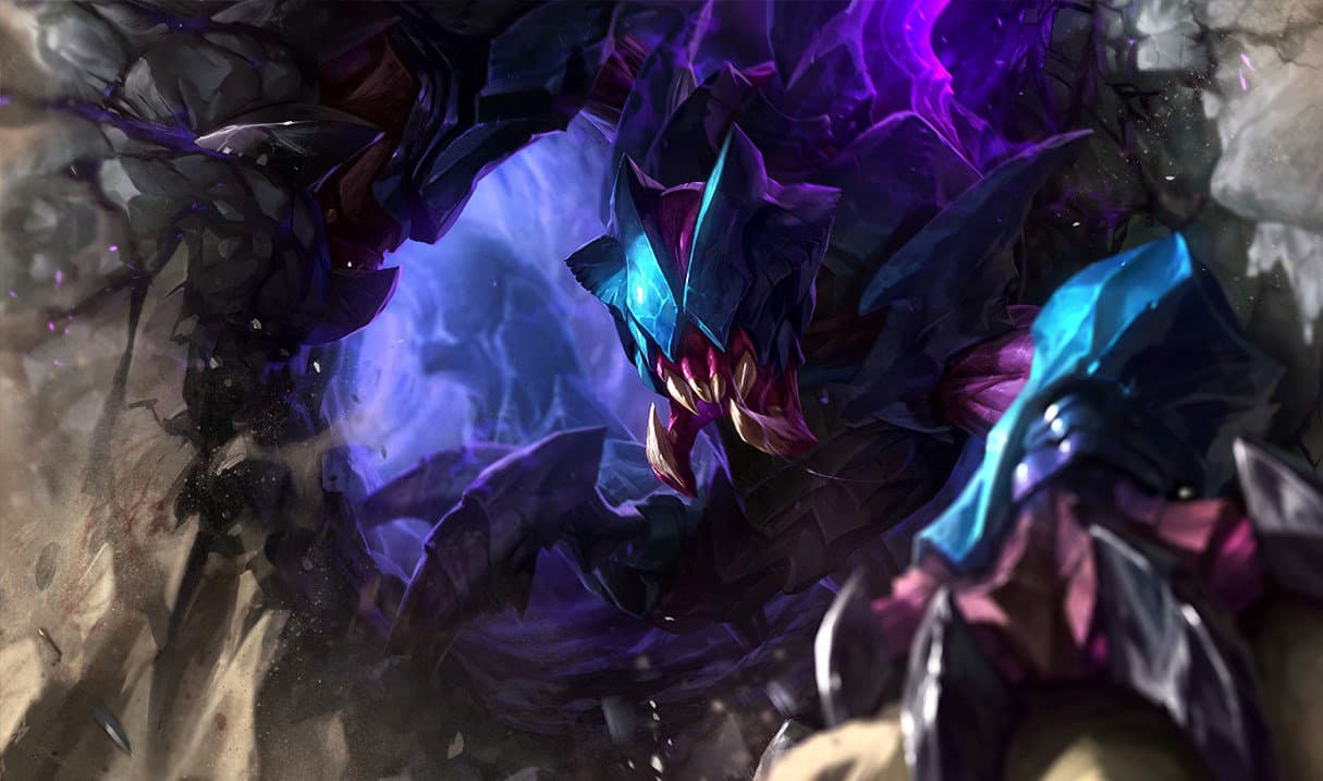 Rek'Sai splash art