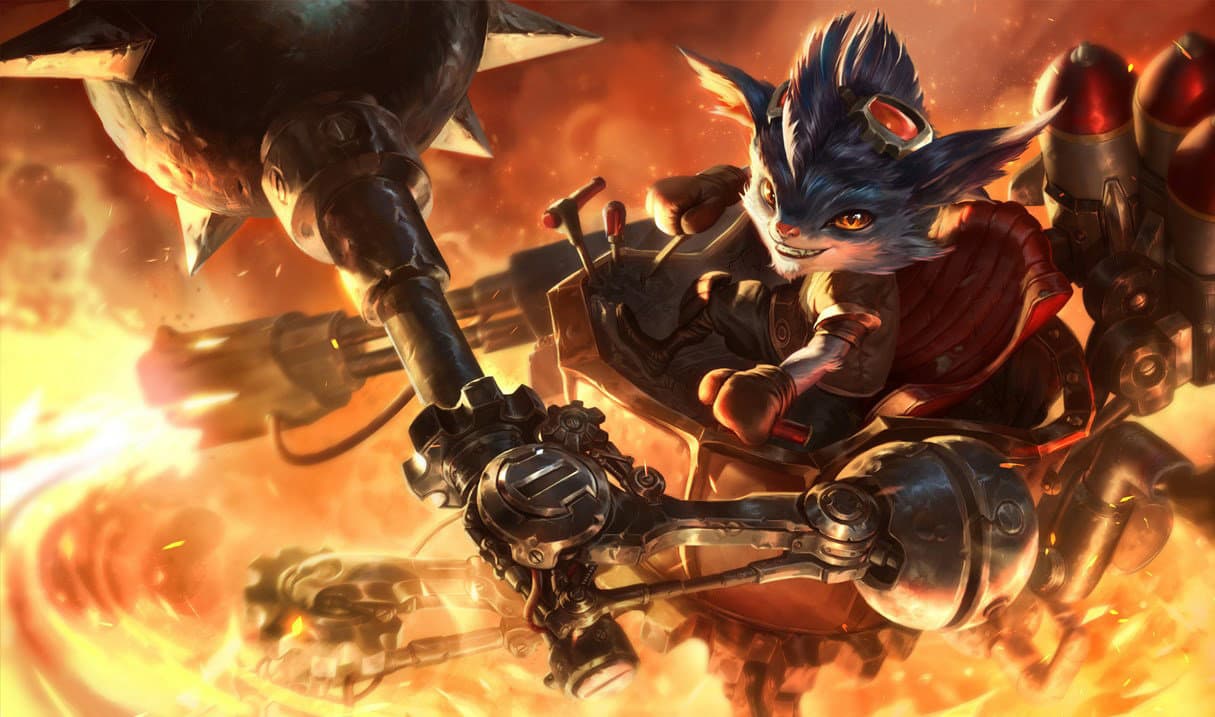 Rumble splash art