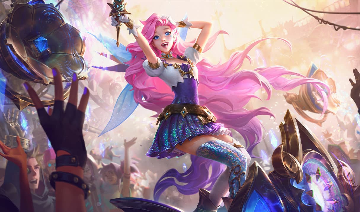 Seraphine splash art