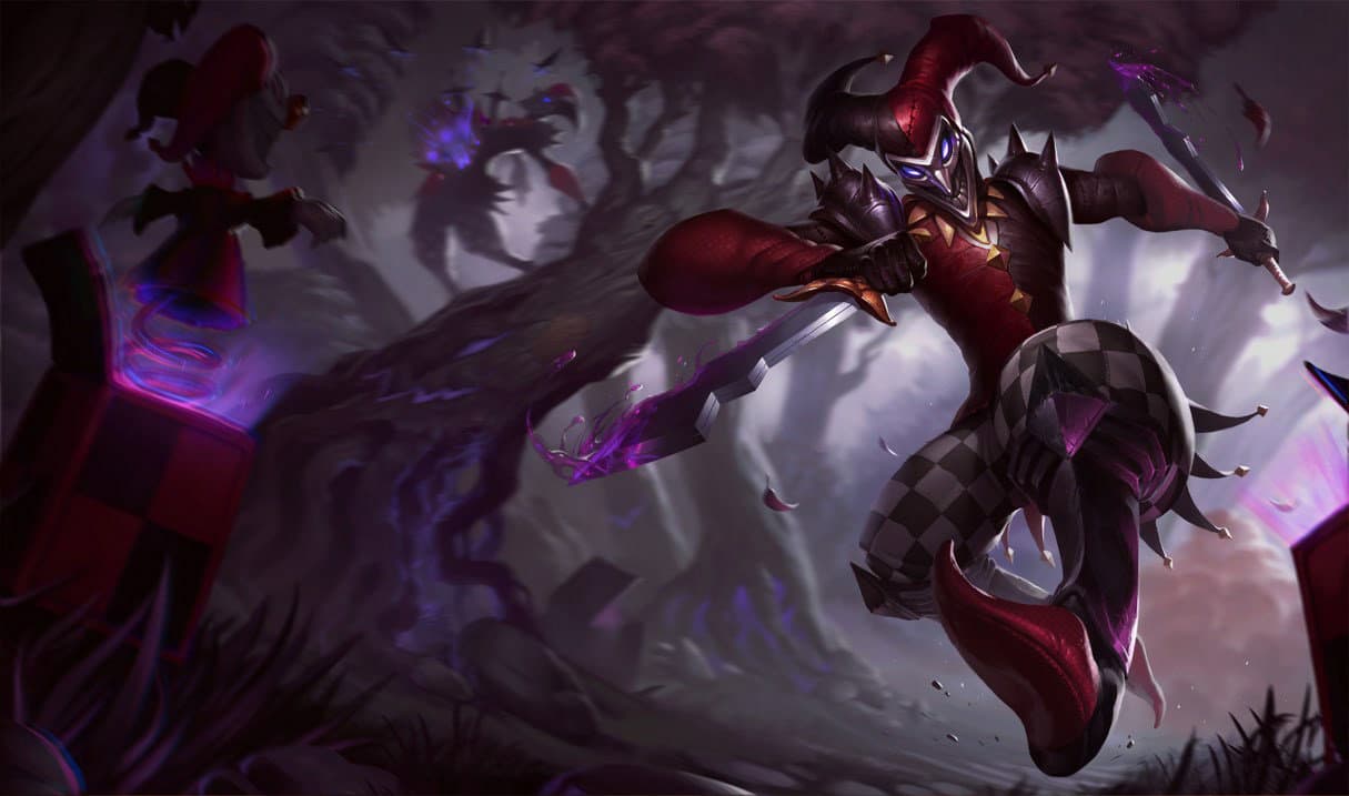 Shaco splash art