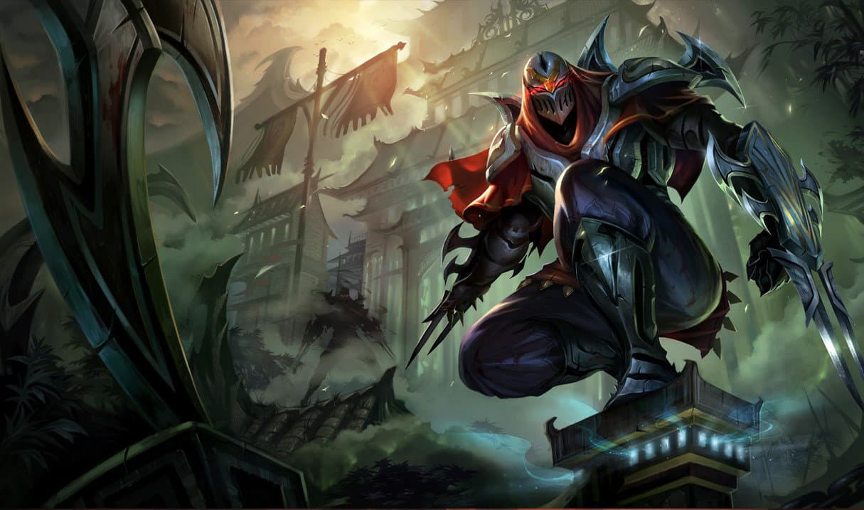 Zed splash art
