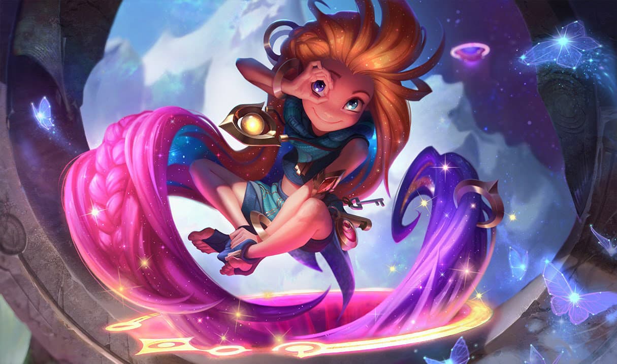 Zoe splash art